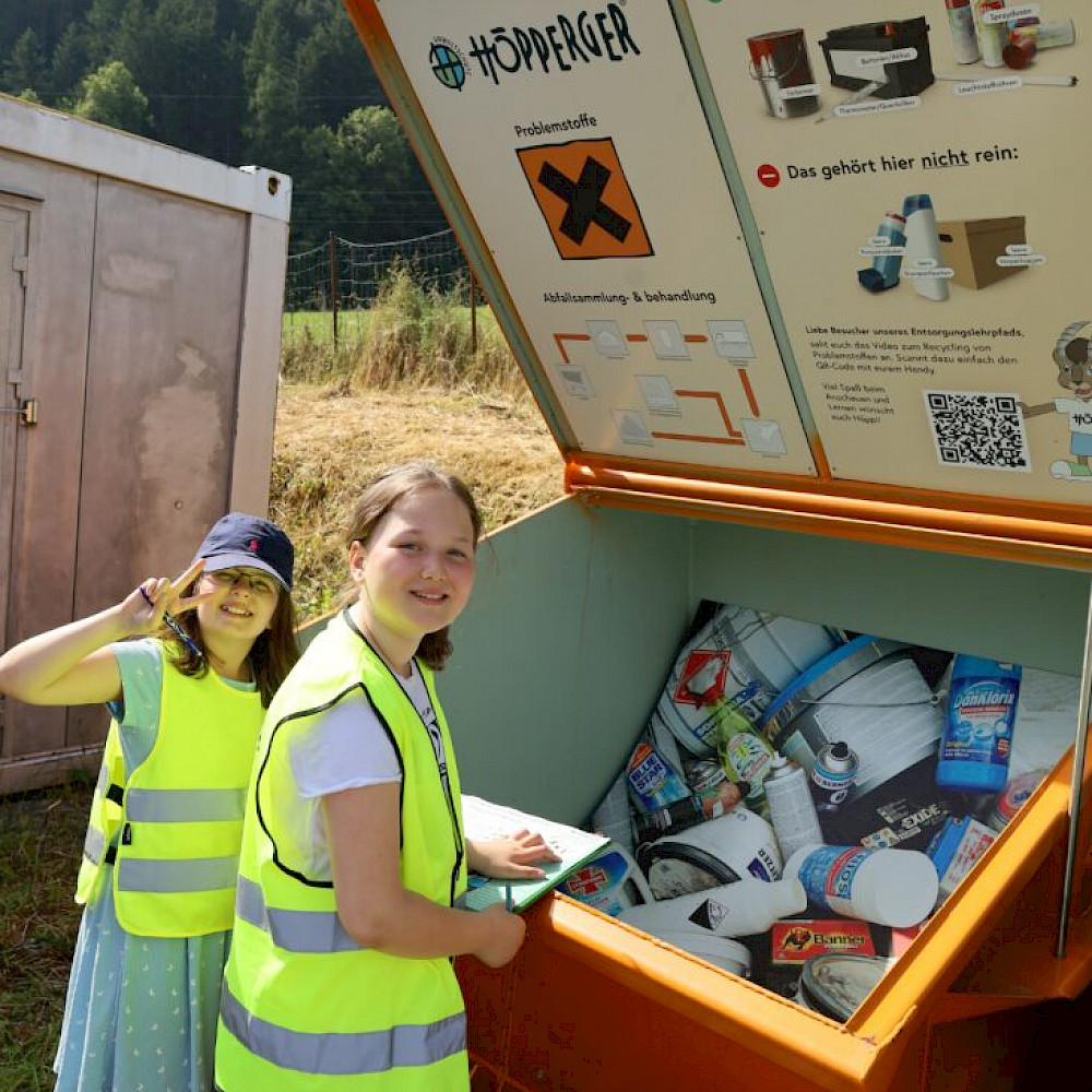 Was gehört hier rein? Diese Frage gilt es zu lösen für die Kinder.